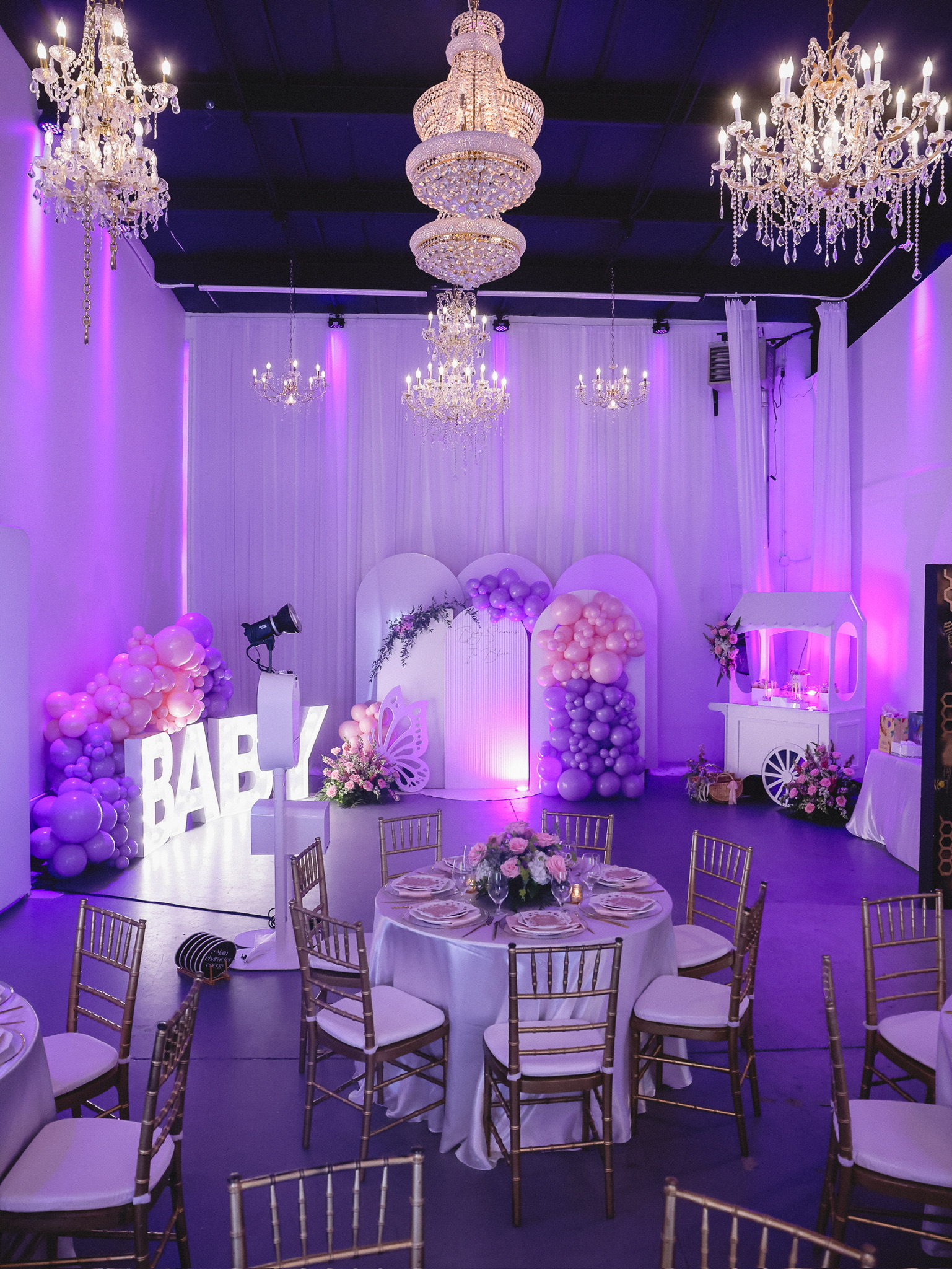 Luxury baby shower by Events by Sai